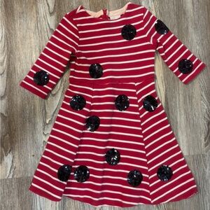 Mini Boden Roald Dahl Ladybird Ladybug Dress 7/8